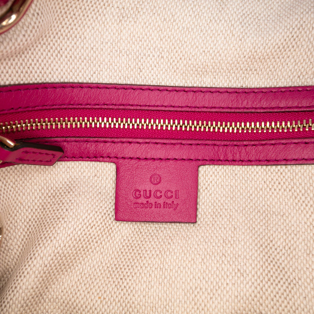 Gucci Small PatLBt Soho Satchel