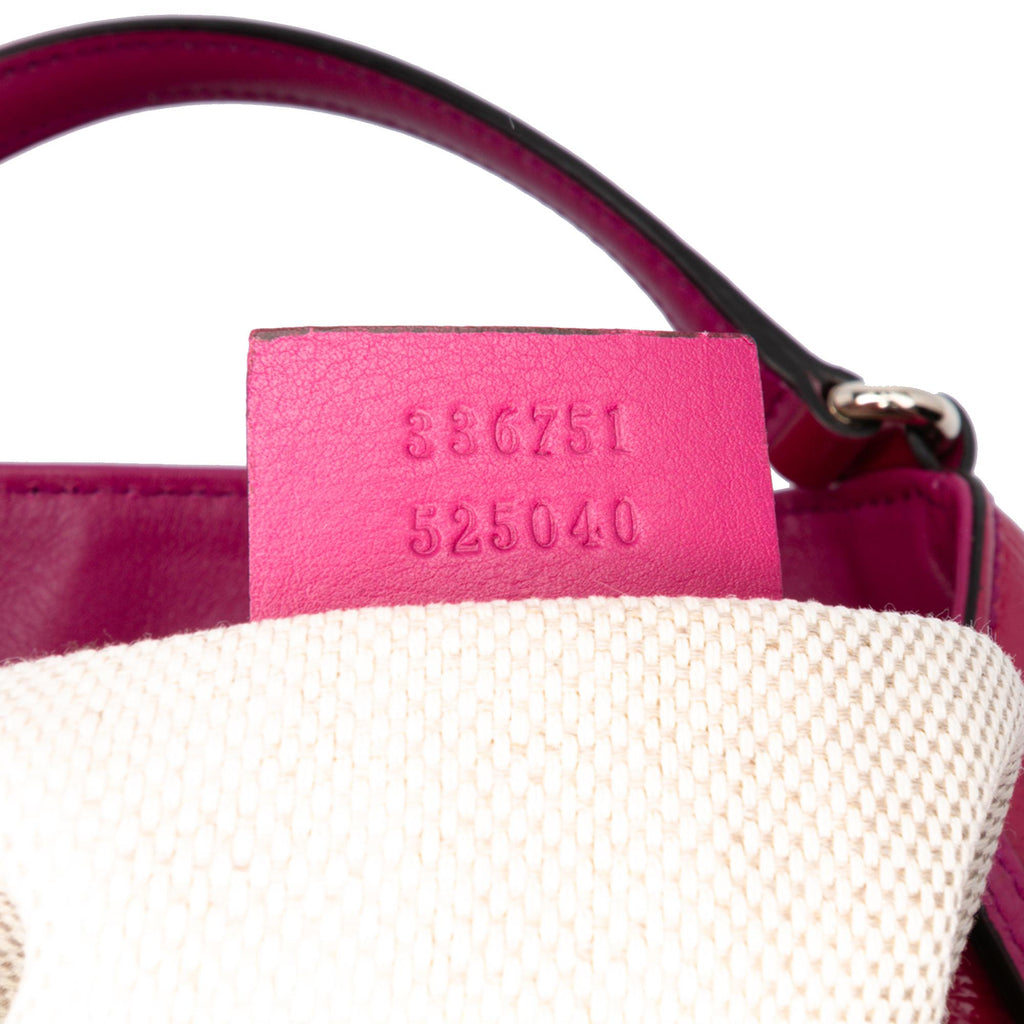 Gucci Small PatLBt Soho Satchel