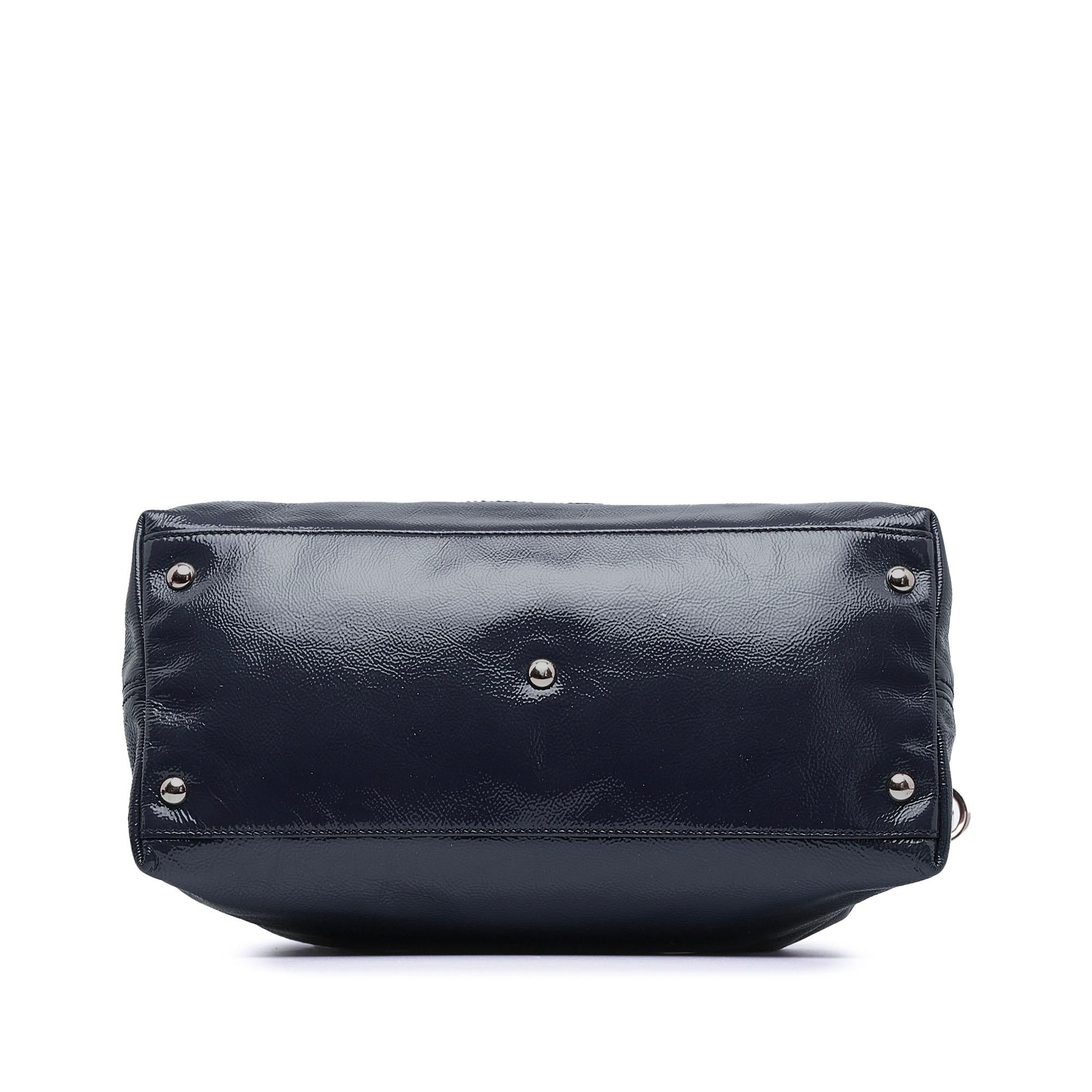 Gucci Small Patent Soho Working Satchel (SHG-xMBICY)