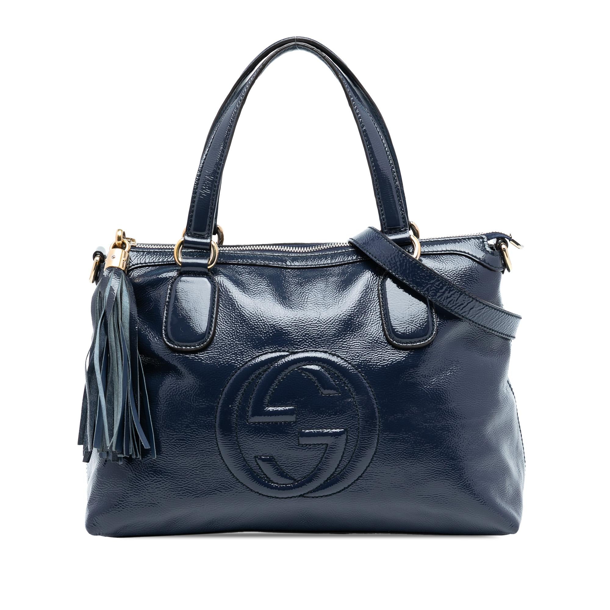 Gucci Small PatLBt Soho Working Satchel