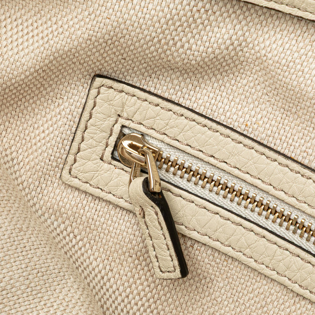 Gucci Small Pebbled Leather Soho Cellarius Satchel