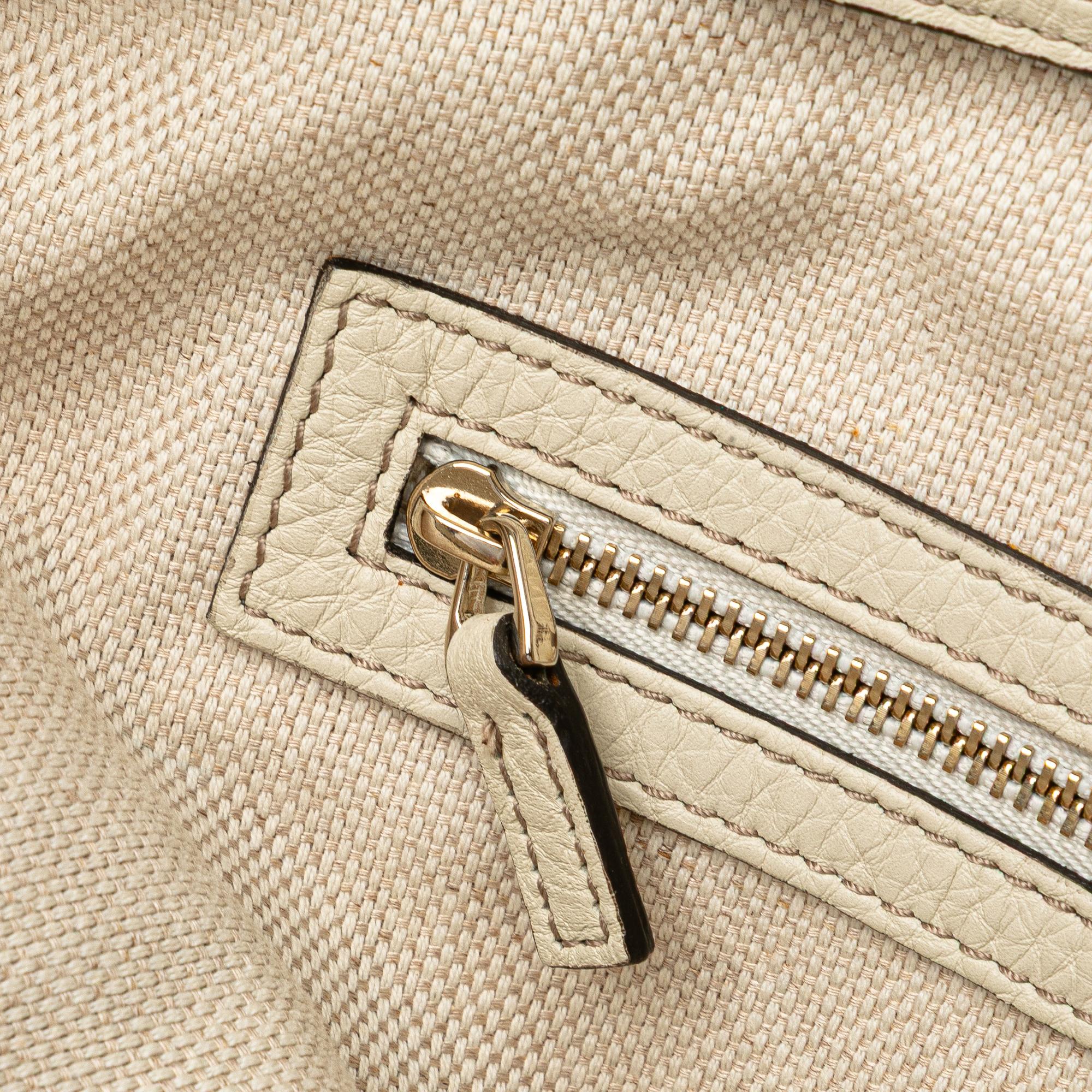 Gucci Small Pebbled Leather Soho Cellarius Satchel