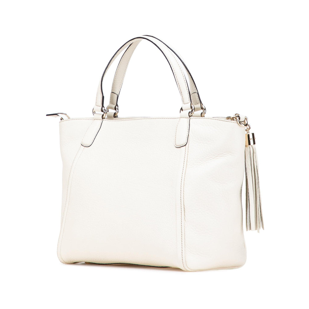 Gucci Small Pebbled Leather Soho Cellarius Satchel