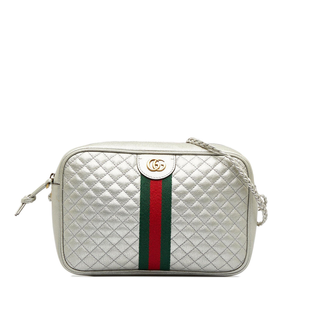Gucci Small Trapuntata Quilted Camera Bag (SHG-jyHePn)