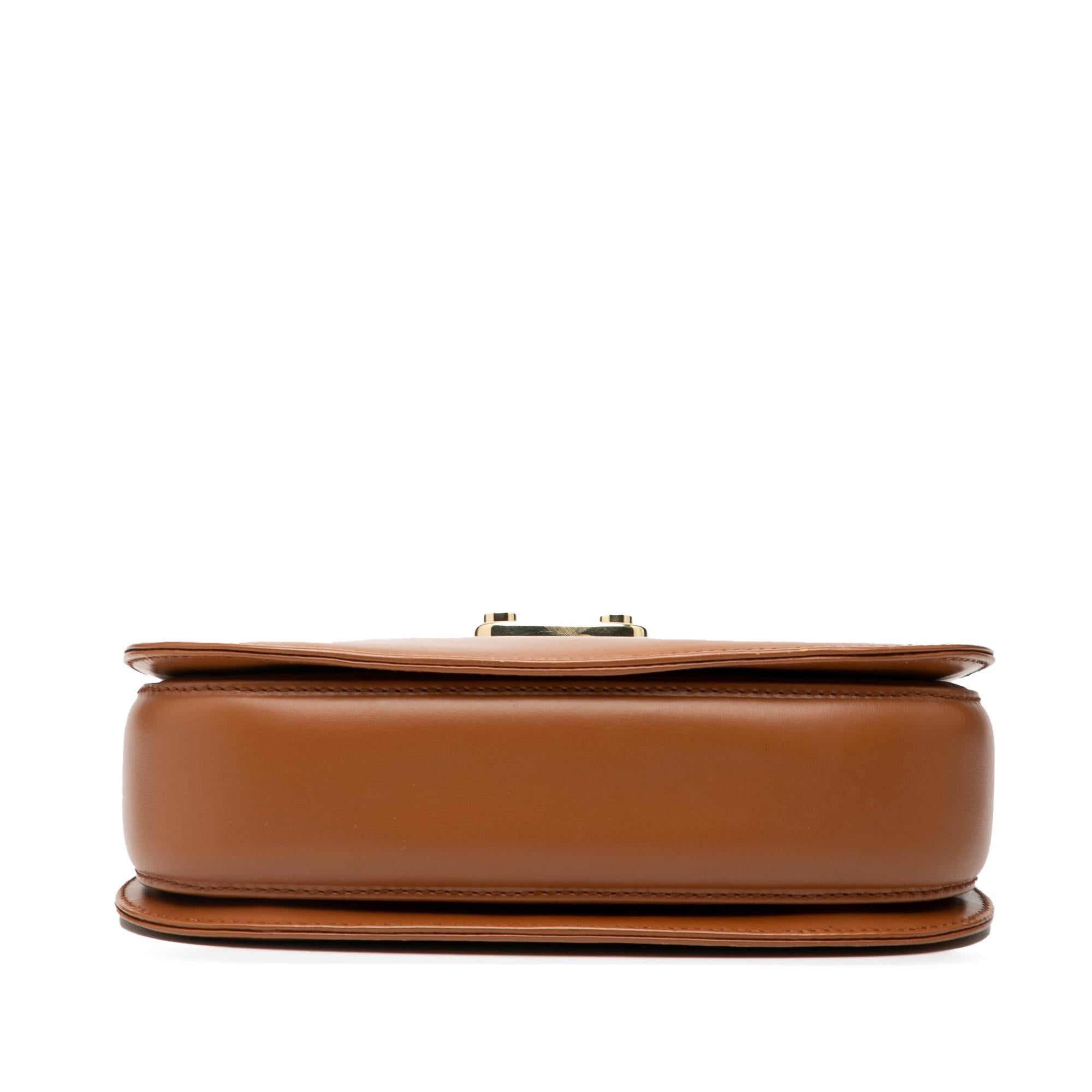 Gucci Smooth Calfskin Lady Lock Satchel
