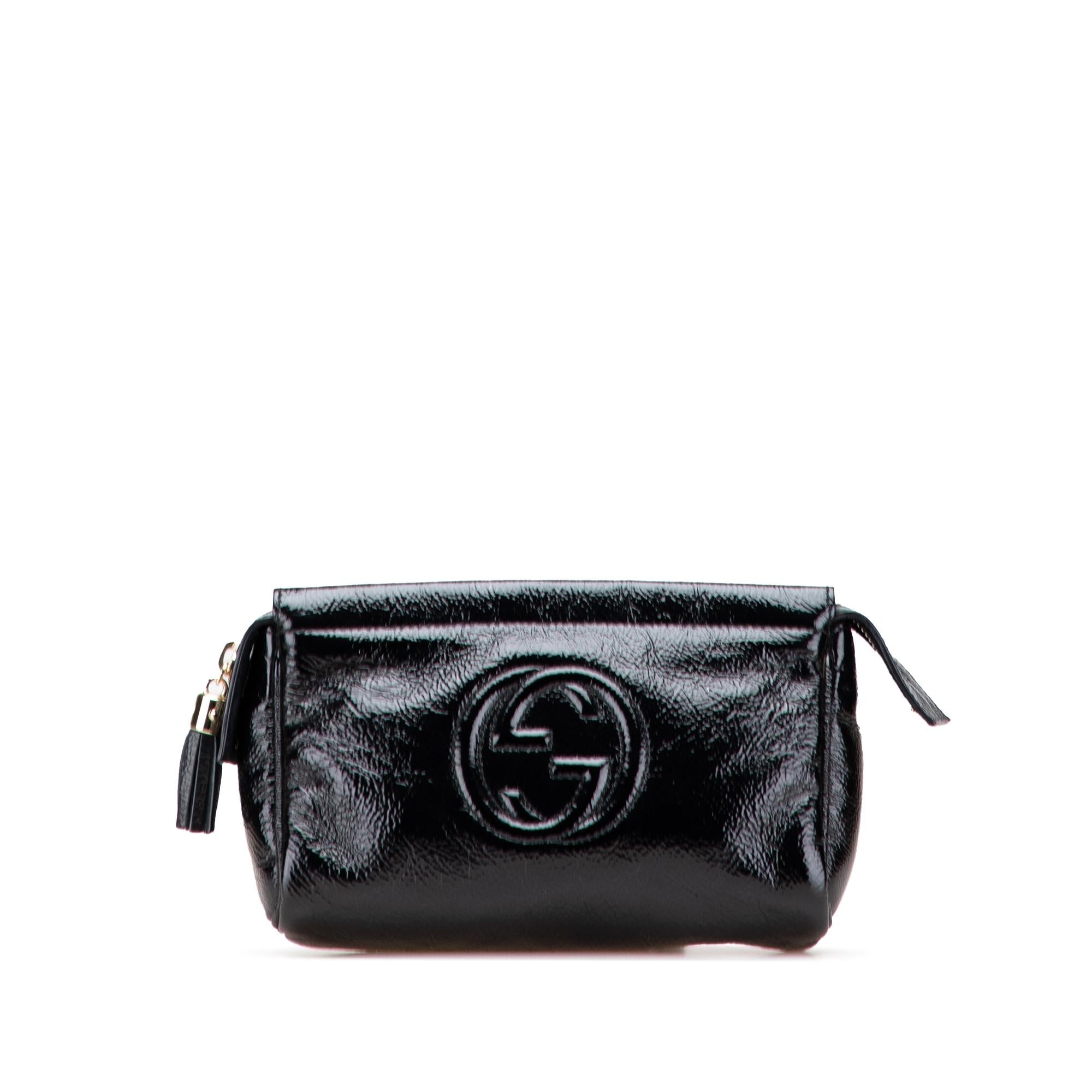 Gucci Soft PatLBt Soho Clutch