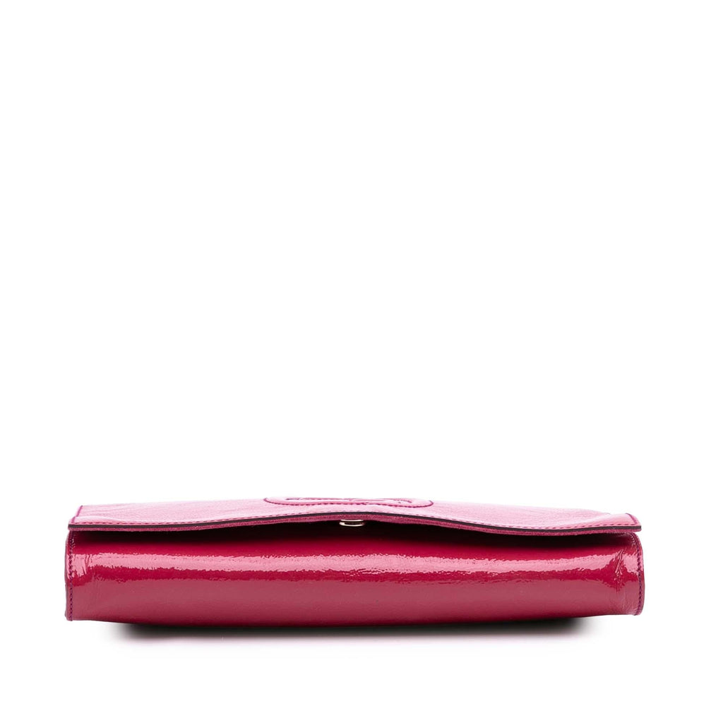 Gucci Soft PatLBt Soho Disco Clutch