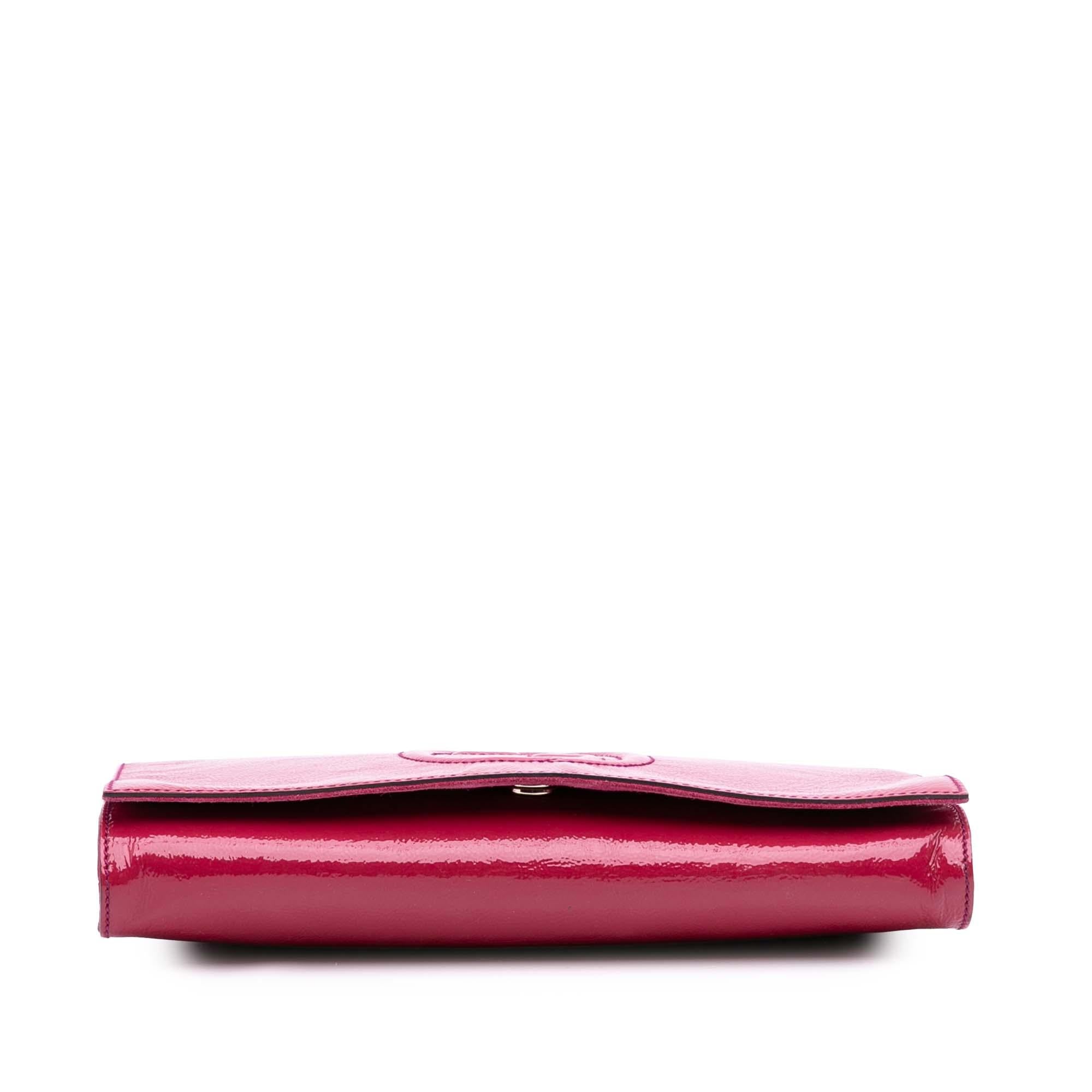 Gucci Soft PatLBt Soho Disco Clutch
