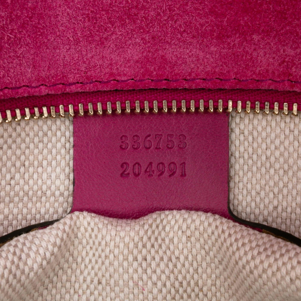 Gucci Soft PatLBt Soho Disco Clutch