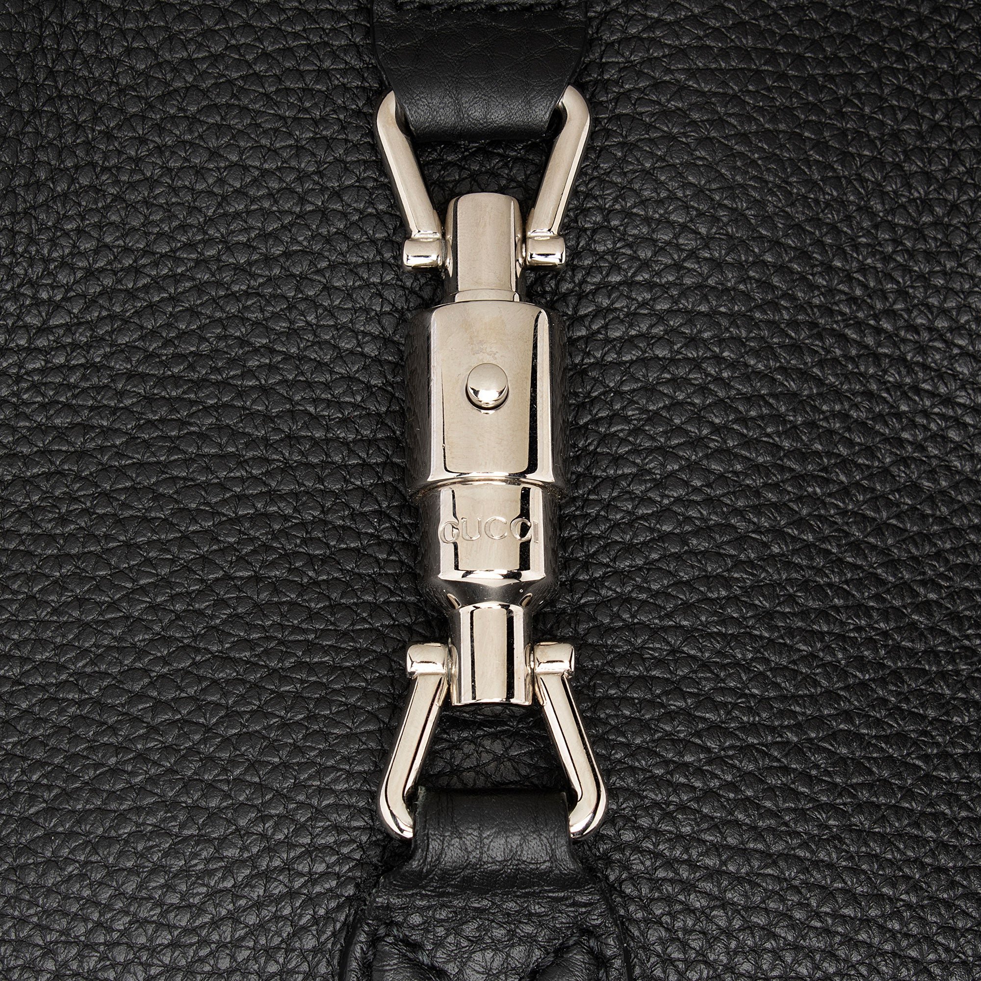 Gucci Soft Pebbled Leather Jackie Medium Tote - FINAL SALE (SHF-8Qshpx)