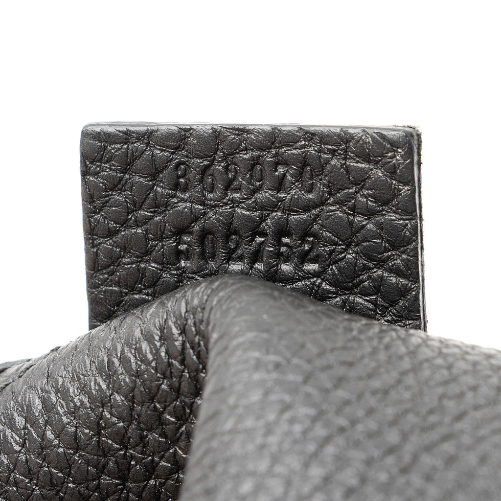 Gucci Soft Pebbled Leather Jackie Medium Tote - FINAL SALE (SHF-8Qshpx)