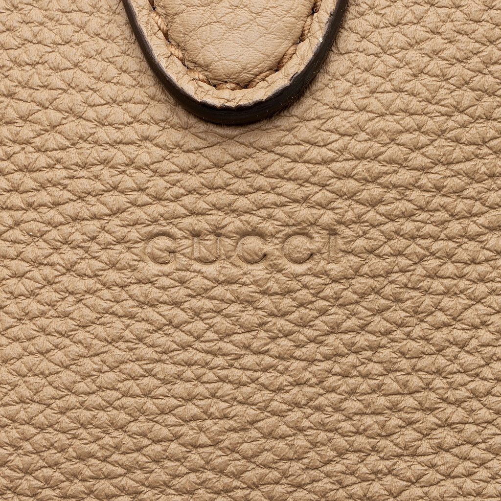 Gucci Soft Pebbled Leather Jackie Medium Tote