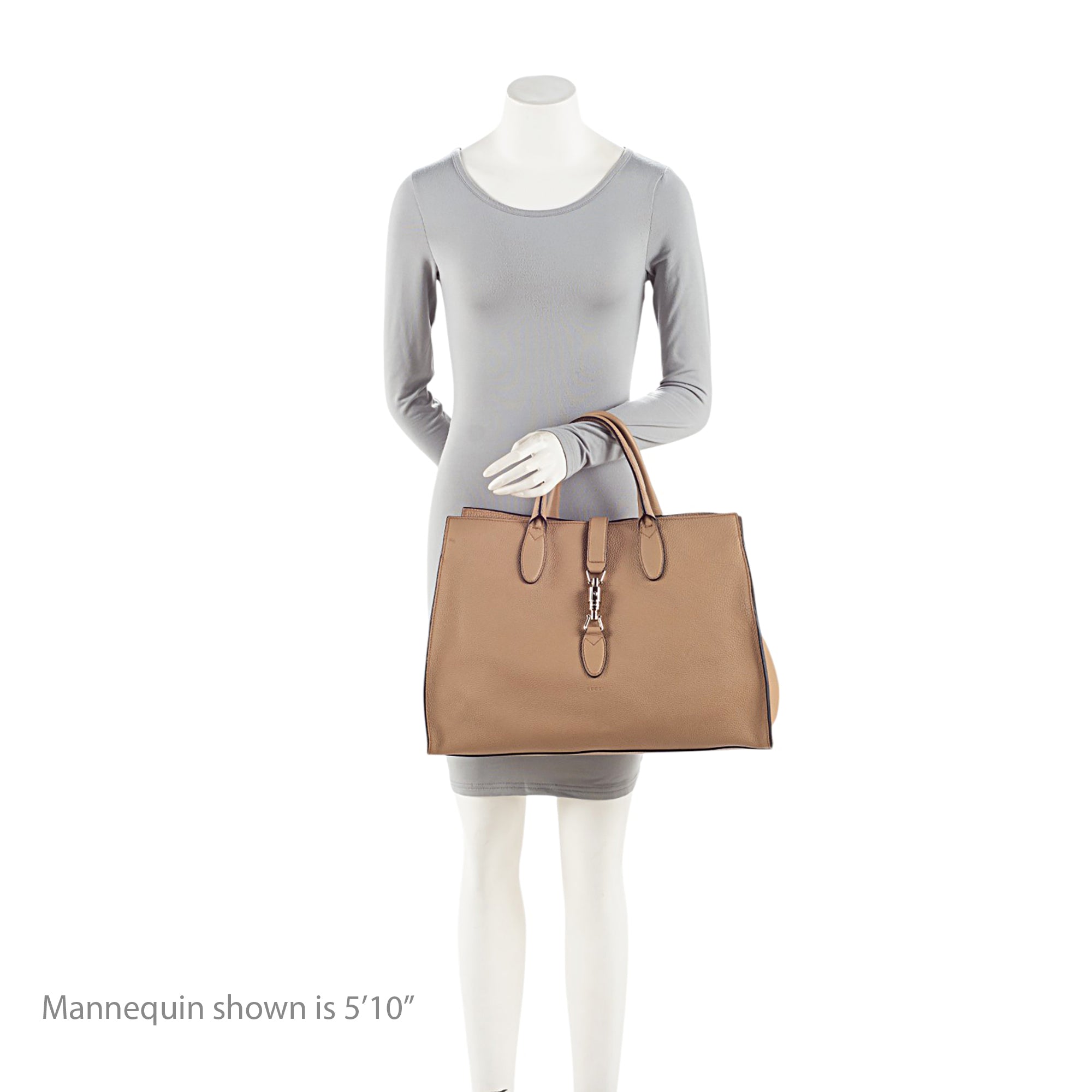 Gucci Soft Pebbled Leather Jackie Medium Tote