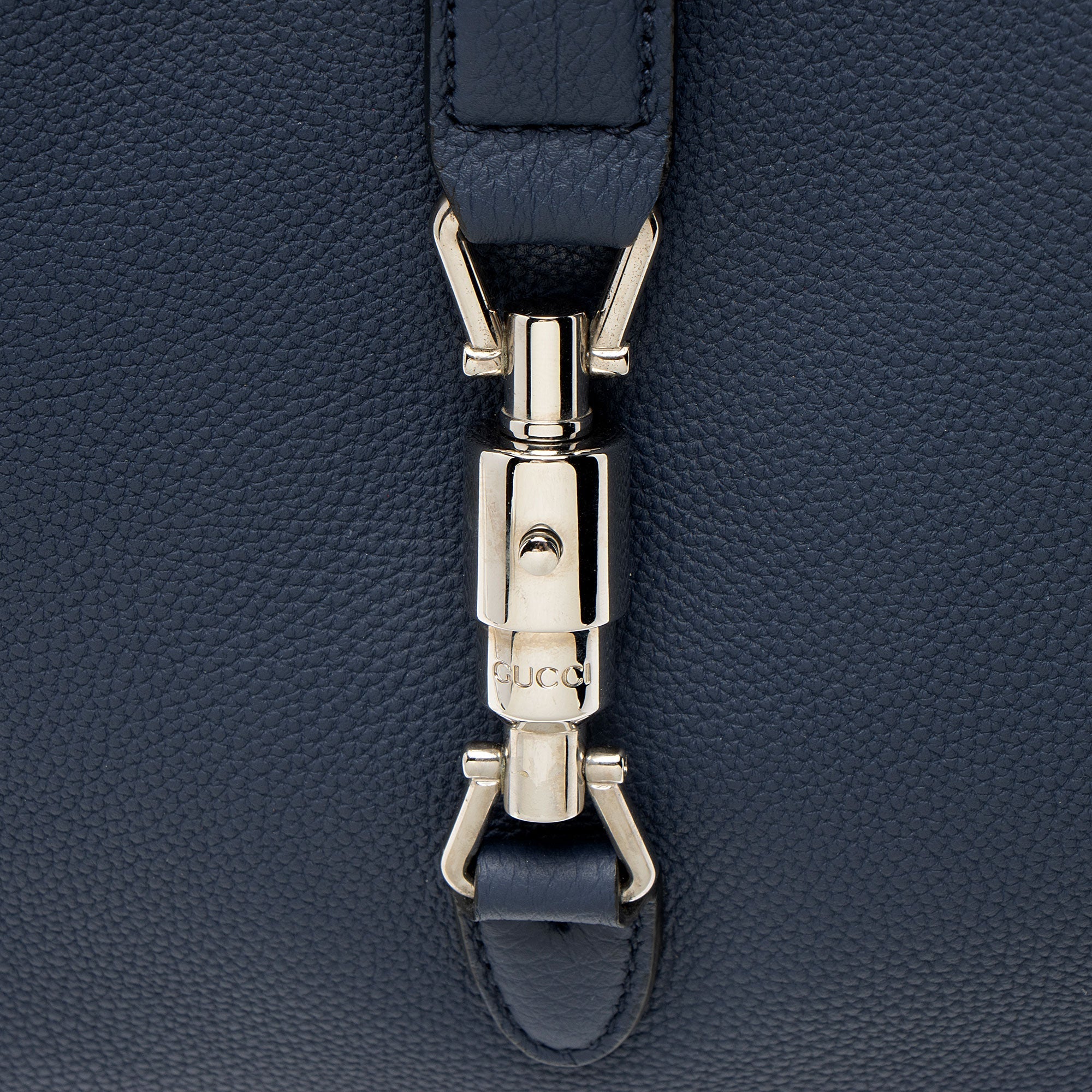 Gucci Soft Pebbled Leather Jackie Small Tote