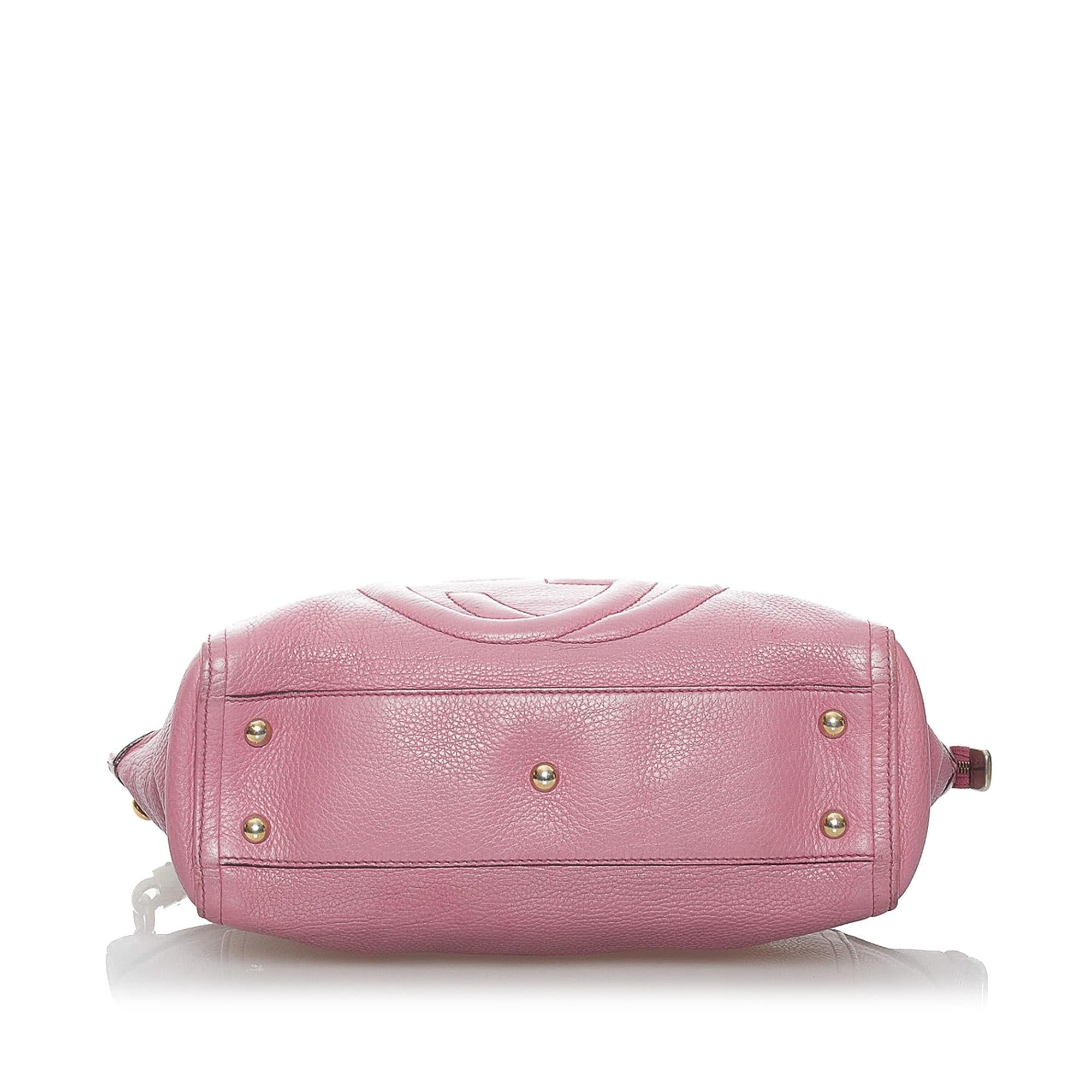 Gucci Soho Cellarius Leather Handbag (SHG-30320)