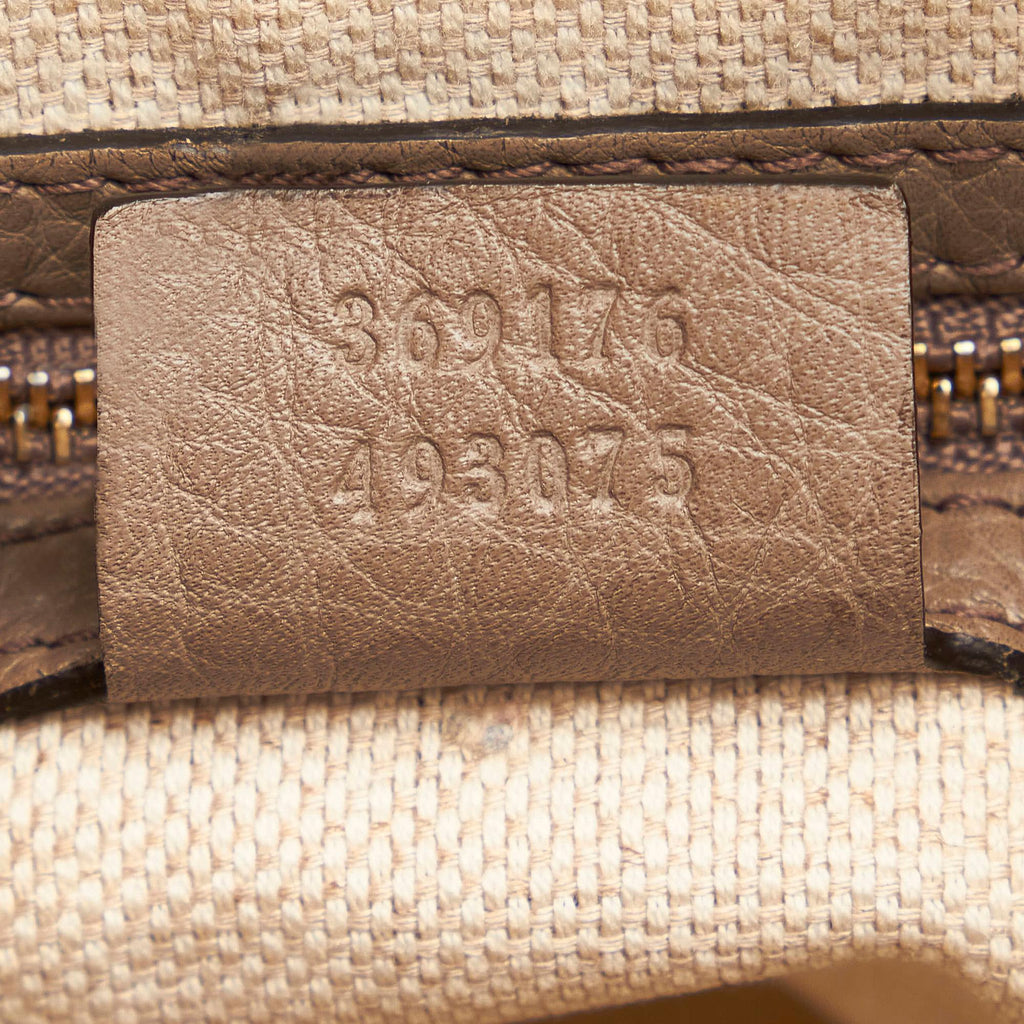 Gucci Soho Cellarius Leather Satchel (SHG-30262)