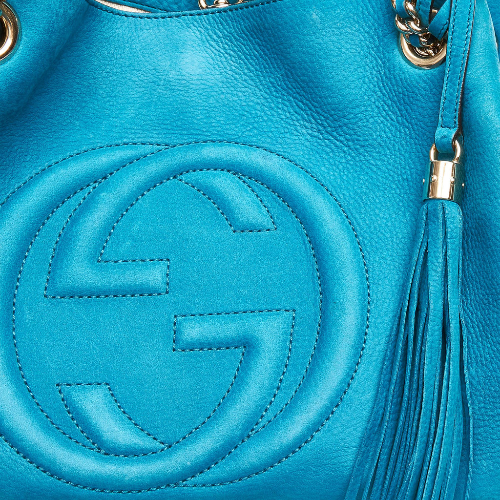 Gucci Soho Chain Leather Shoulder Bag (SHG-31933)
