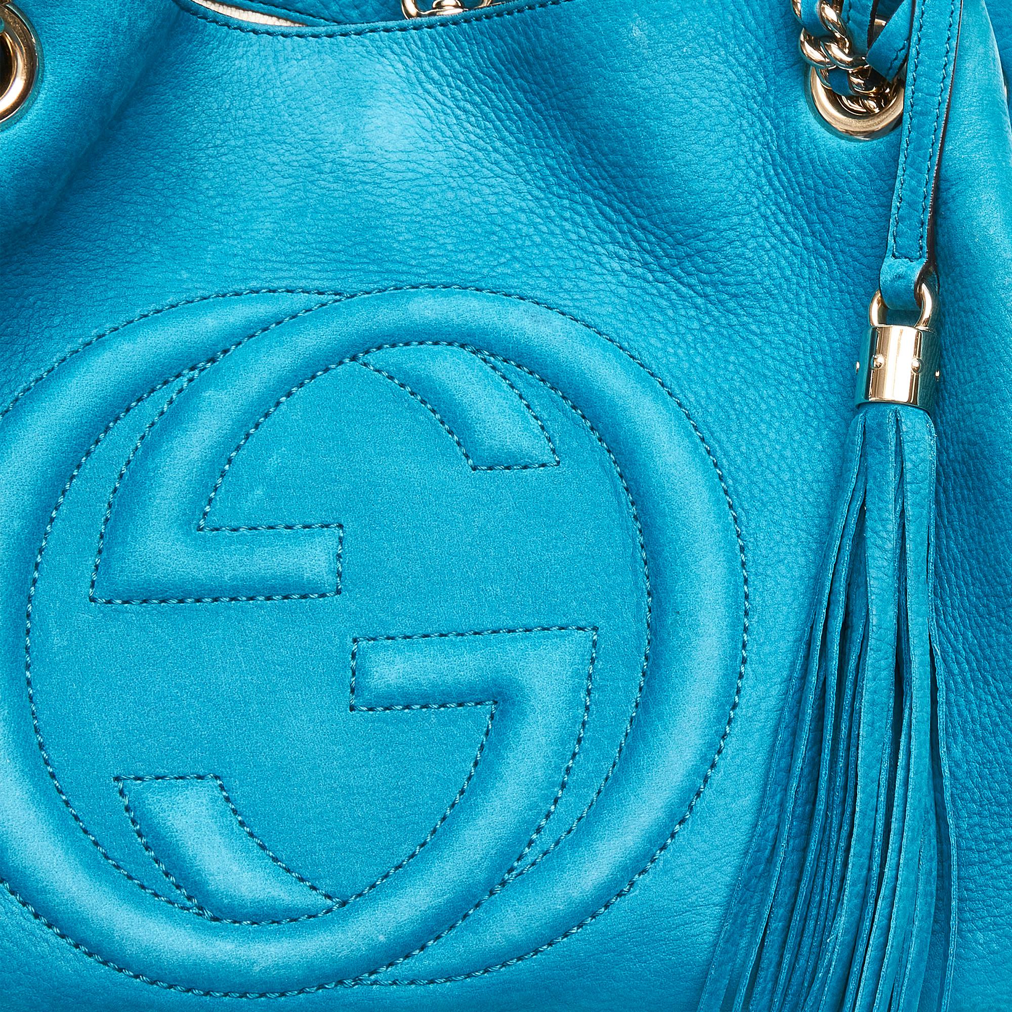 Gucci Soho Chain Leather Shoulder Bag (SHG-31933)