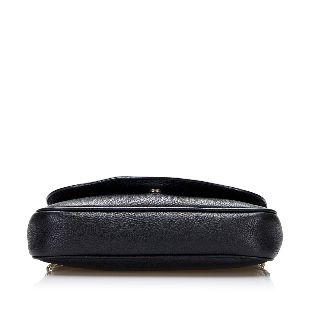 Gucci Soho Flap Chain Crossbody Bag (SHG-hBJ0wb)