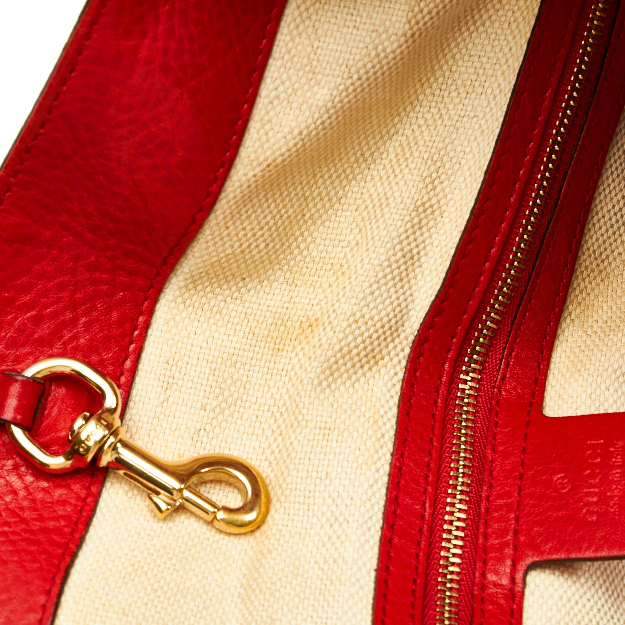 Gucci Soho Working Leather Tote Bag (SHG-31414)