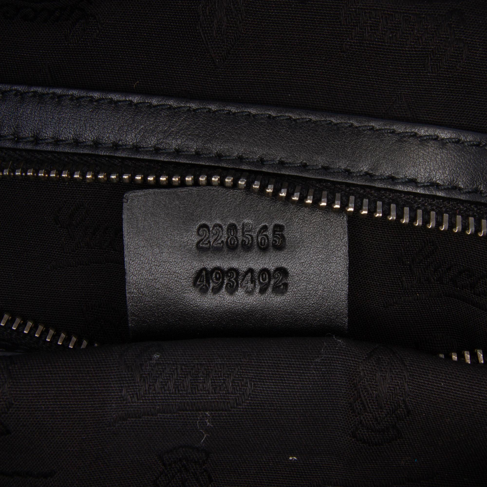 Gucci Studded Calfskin Shoulder Bag