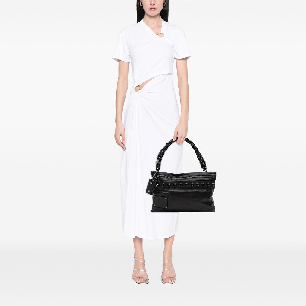 Gucci Studded Calfskin Shoulder Bag
