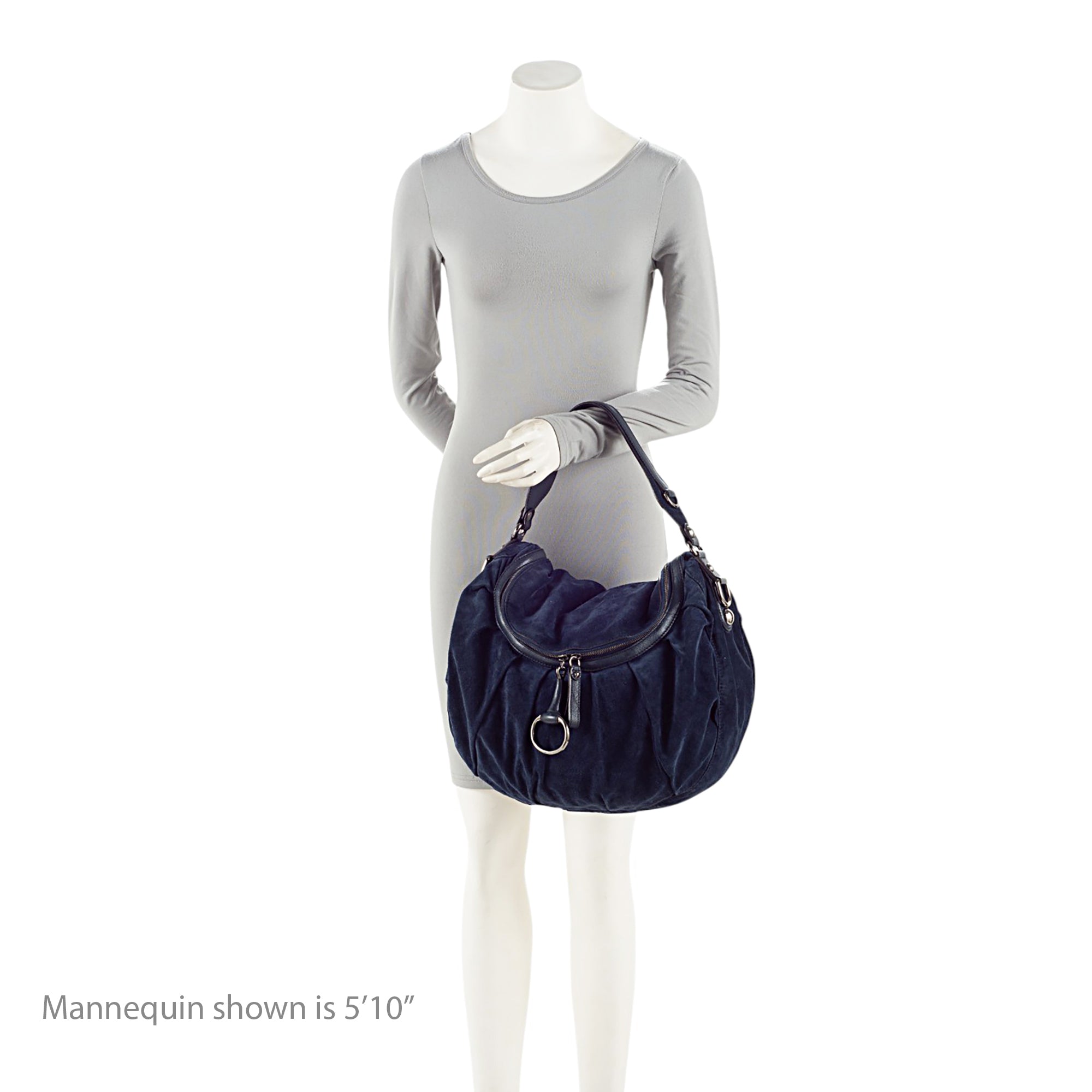 Gucci Suede Icon Bit Hobo