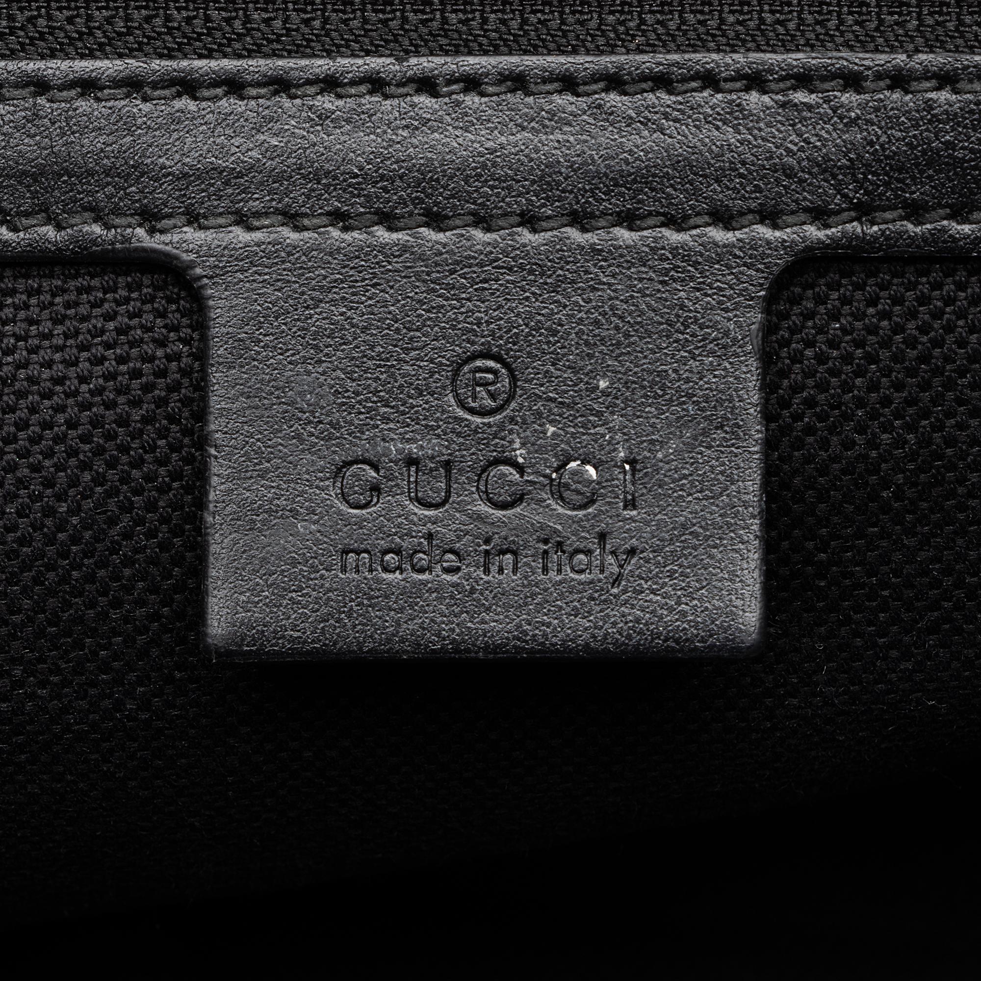 Gucci Suede Interlocking G Morpheus Messenger Bag (SHF-23645)