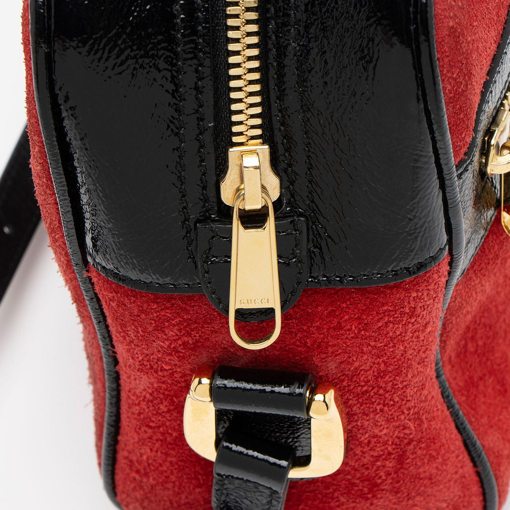 Gucci Suede Ophidia Camera Bag