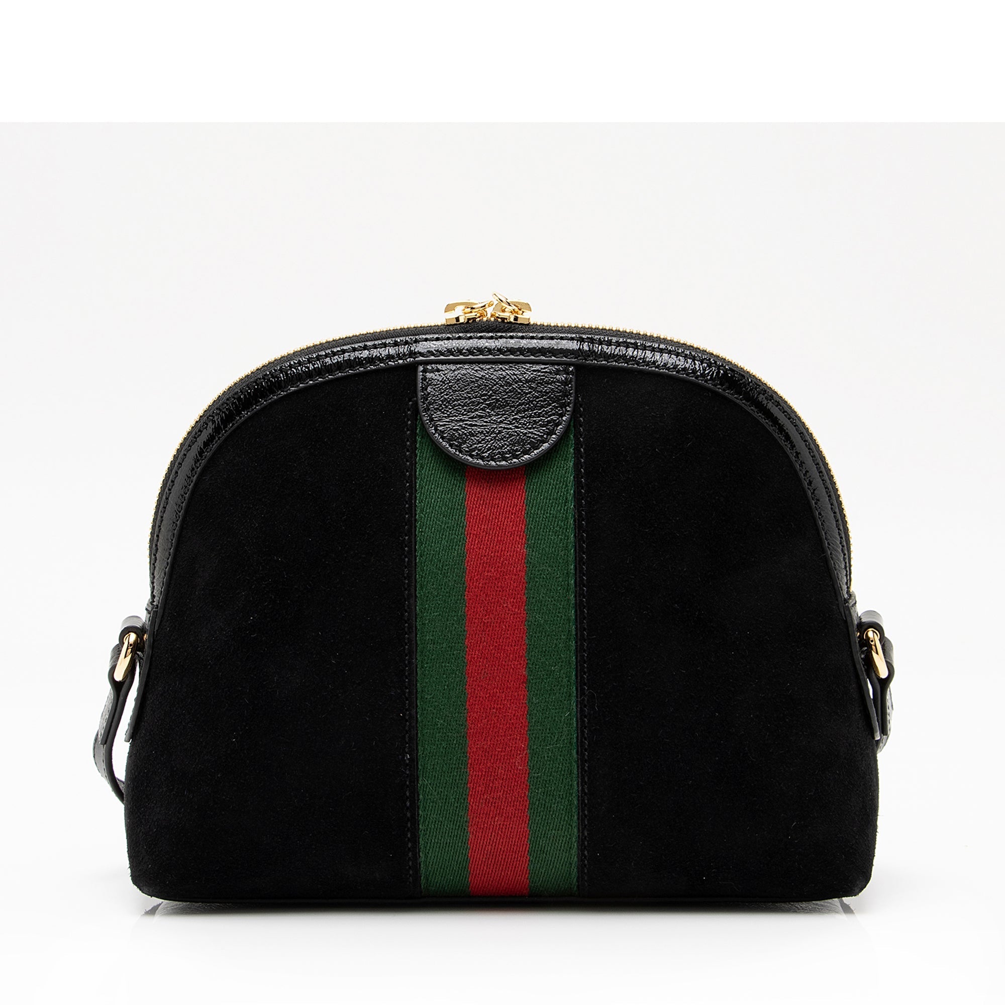Gucci Suede Ophidia Dome Small Shoulder Bag (SHF-23744)