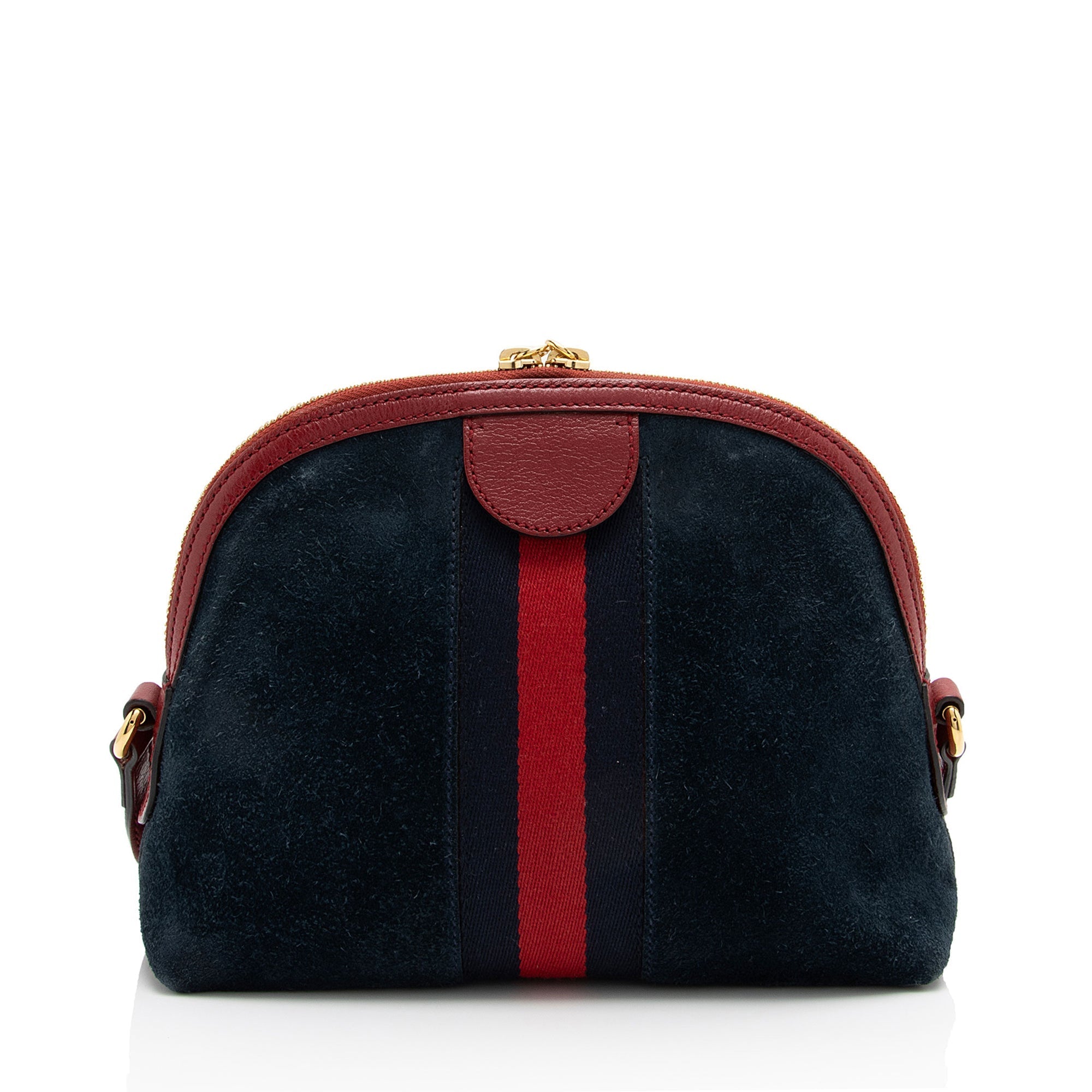 Gucci Suede Ophidia Dome Small Shoulder Bag (SHF-DKjfM3)