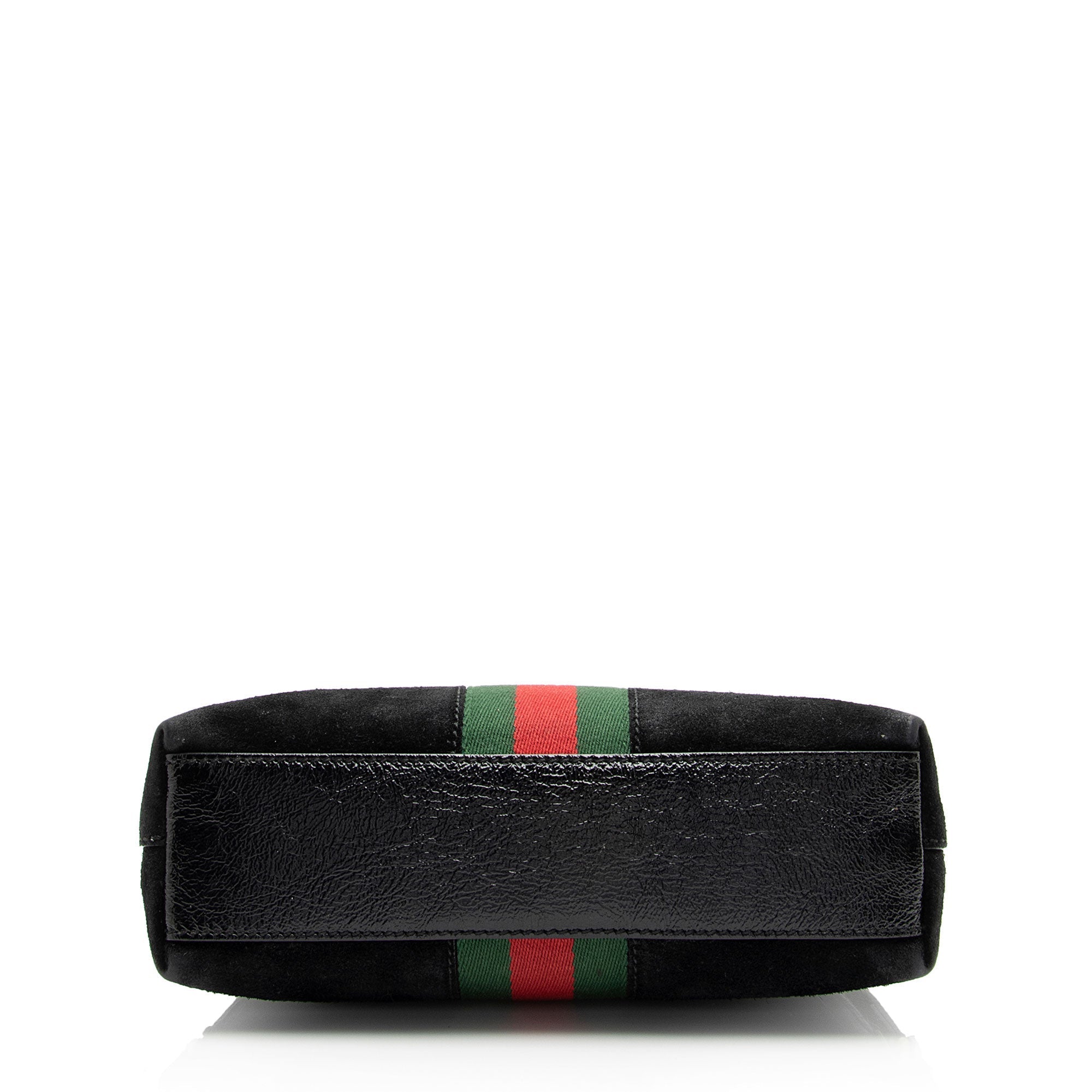 Gucci Suede Ophidia Dome Small Shoulder Bag (SHF-BDjB7x)