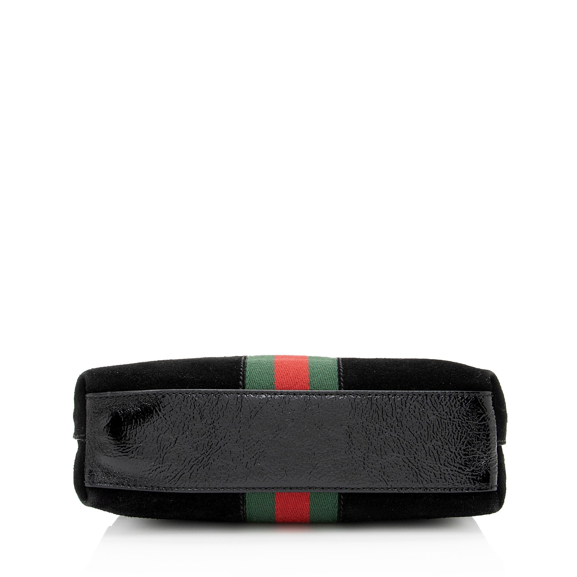 Gucci Suede Ophidia Dome Small Shoulder Bag