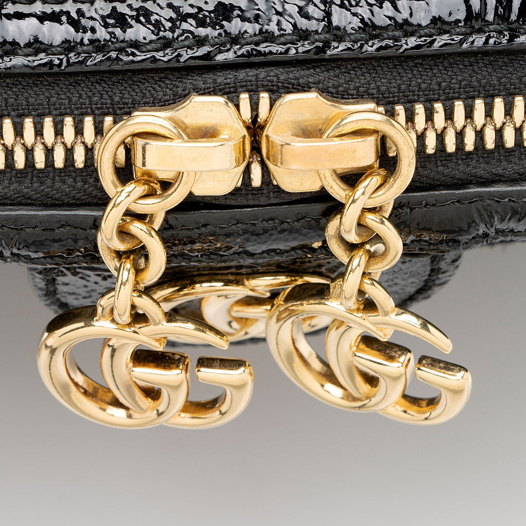 Gucci Suede Ophidia Dome Small Shoulder Bag