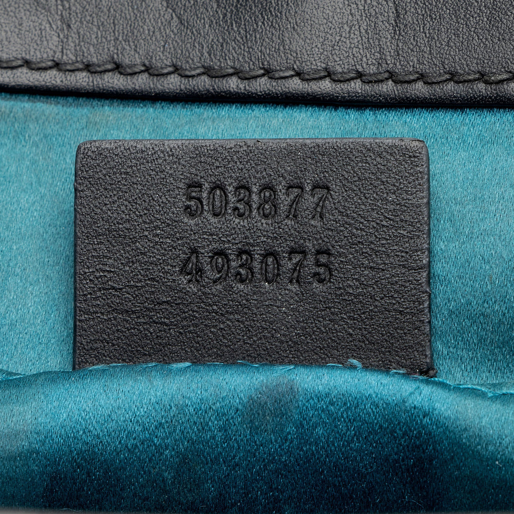 Gucci Suede Ophidia Medium Chain Shoulder Bag