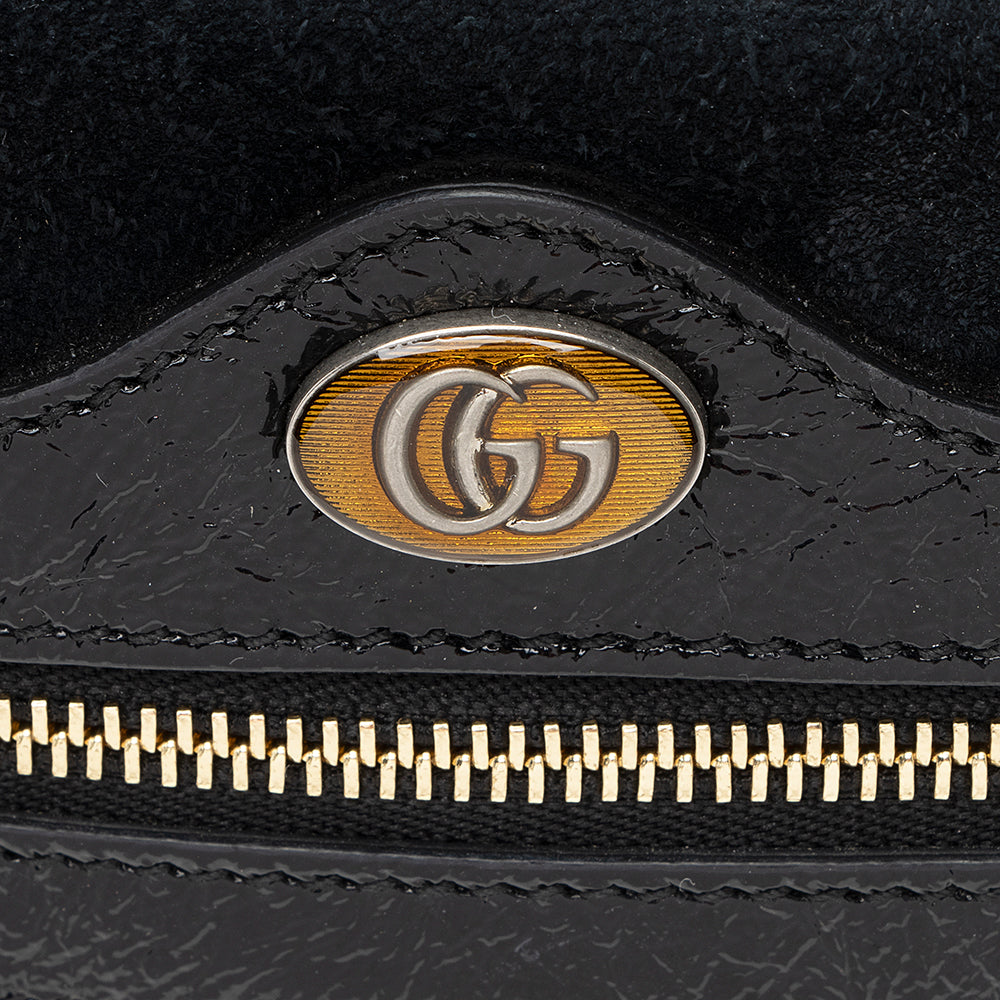 Gucci Suede Ophidia Mini Crossbody Bag (SHF-21574)
