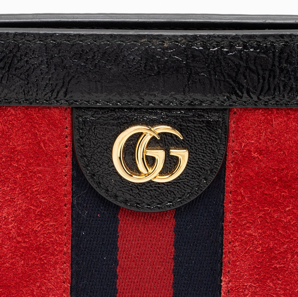 Gucci Suede Ophidia Small Chain Shoulder Bag (SHF-Pfwf9m)