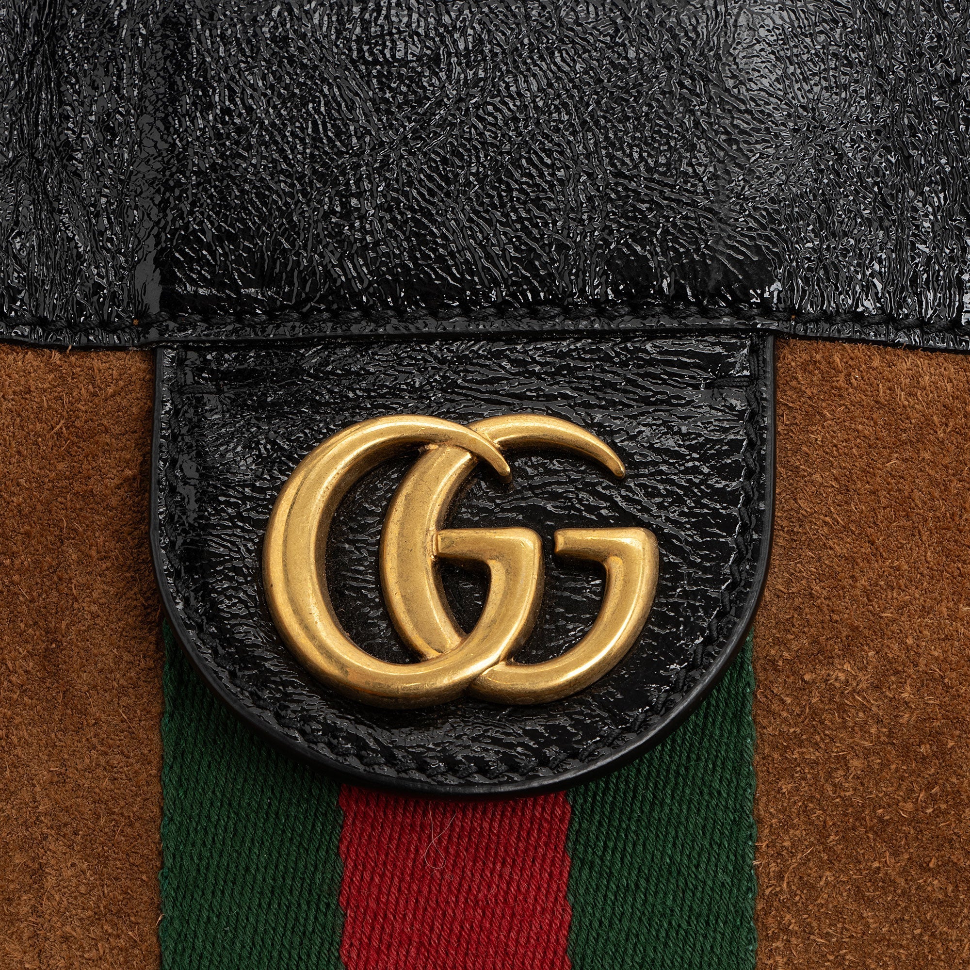 Gucci Suede Ophidia Vertical Large Shopping Tote (SHF-AbSm7x)