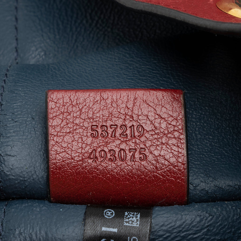 Gucci Suede Rajah Large Tote (SHF-23682)