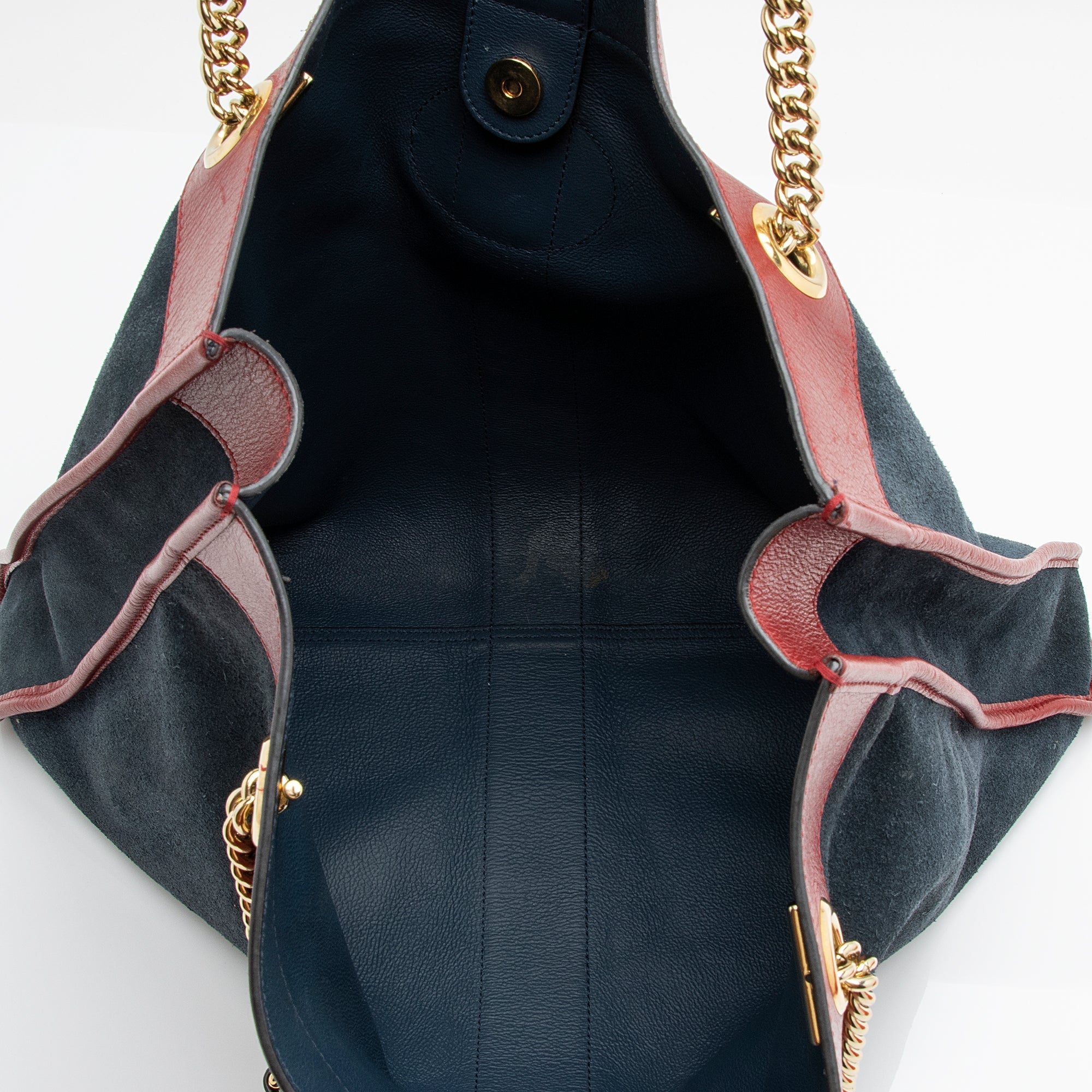 Gucci Suede Rajah Large Tote (SHF-23682)