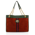 Gucci Suede Rajah Large Tote (SHF-eovfw8)