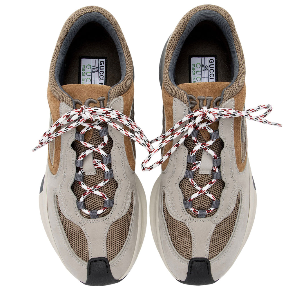 Gucci Suede Interlocking G Run Sneakers - Size 8.5 / 38.5 (SHF-ypaGUY)