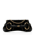 Gucci Suede Studded Horsebit Clutch (SHF-myTX76)