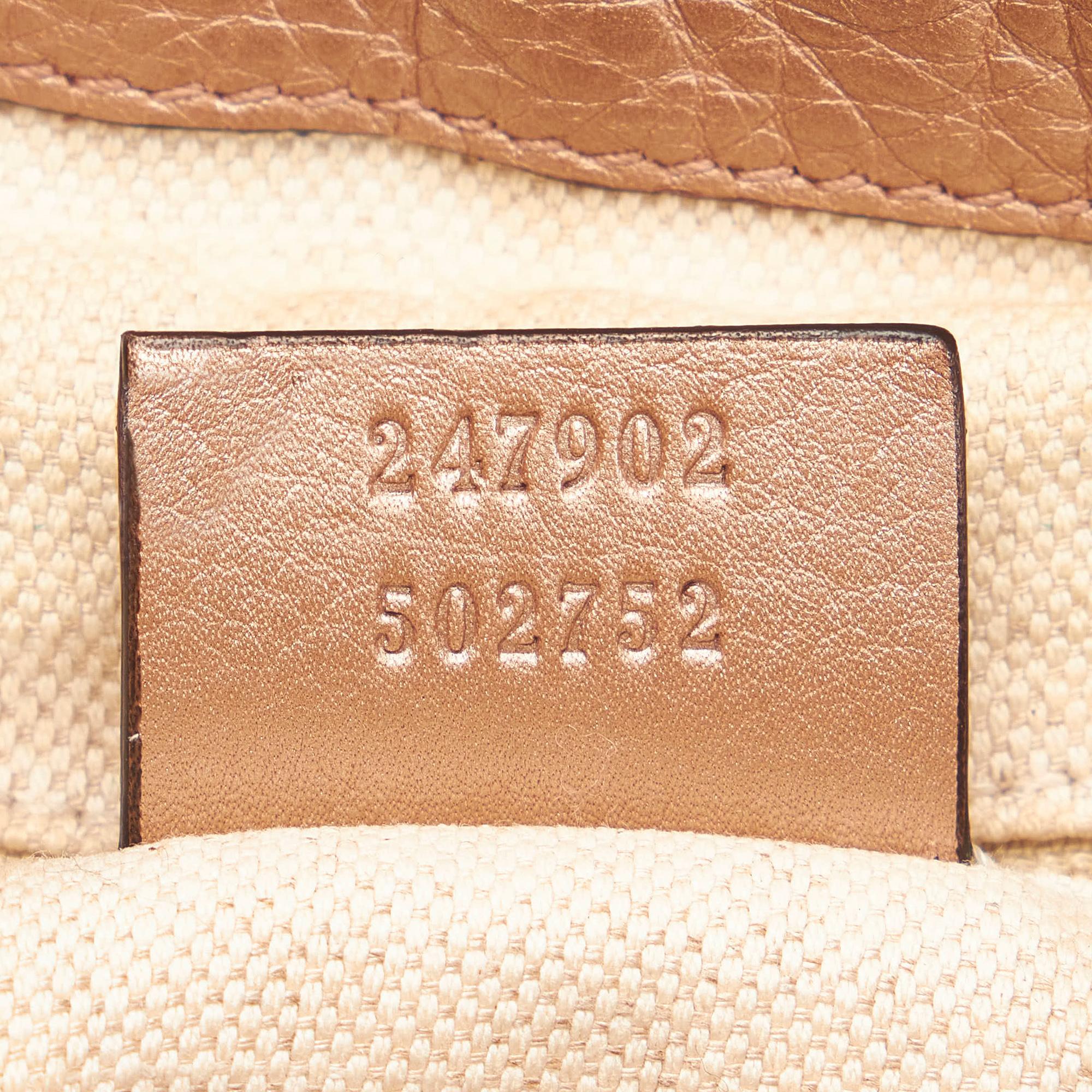 Gucci Sukey Leather Satchel (SHG-37221)