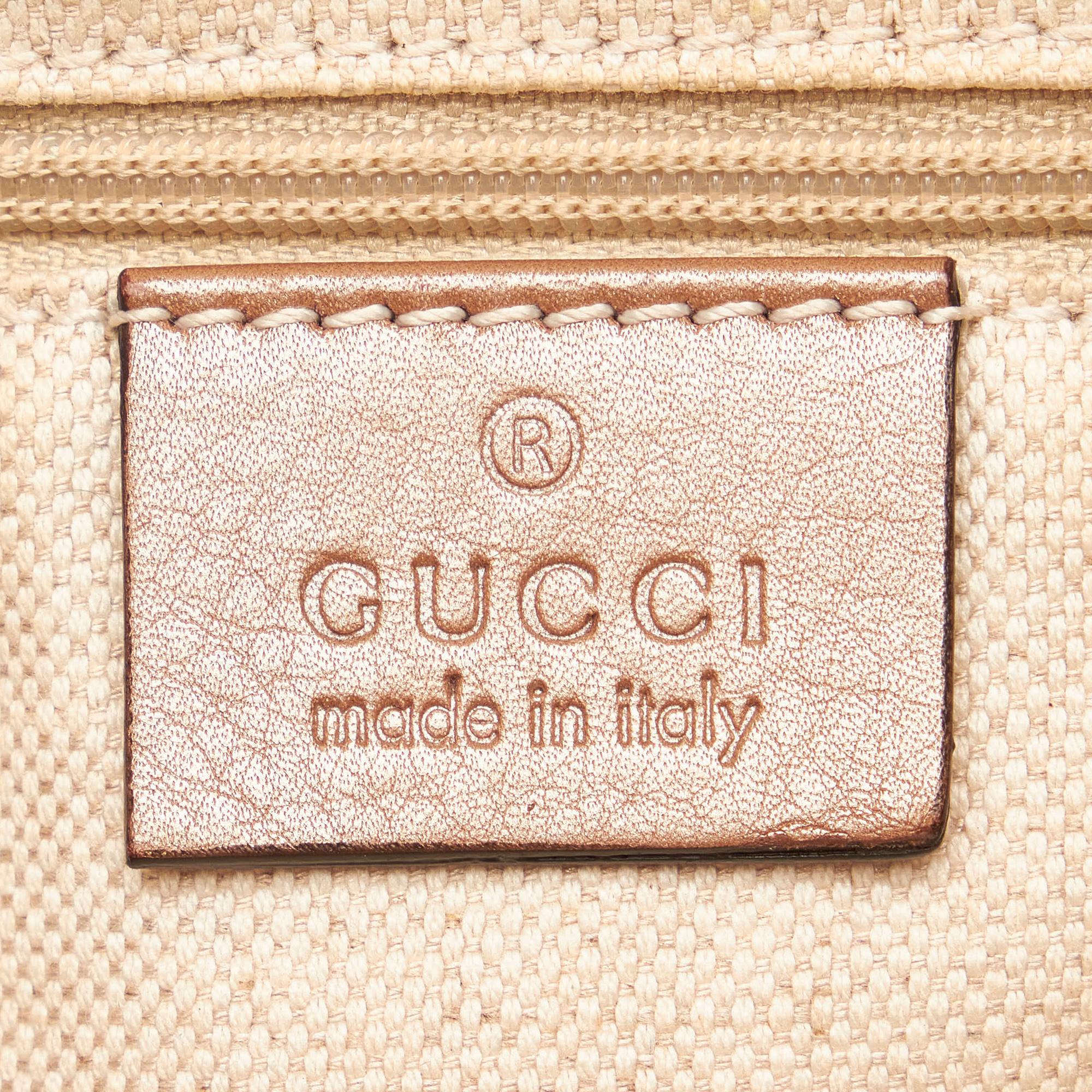 Gucci Sukey Leather Satchel (SHG-37221)