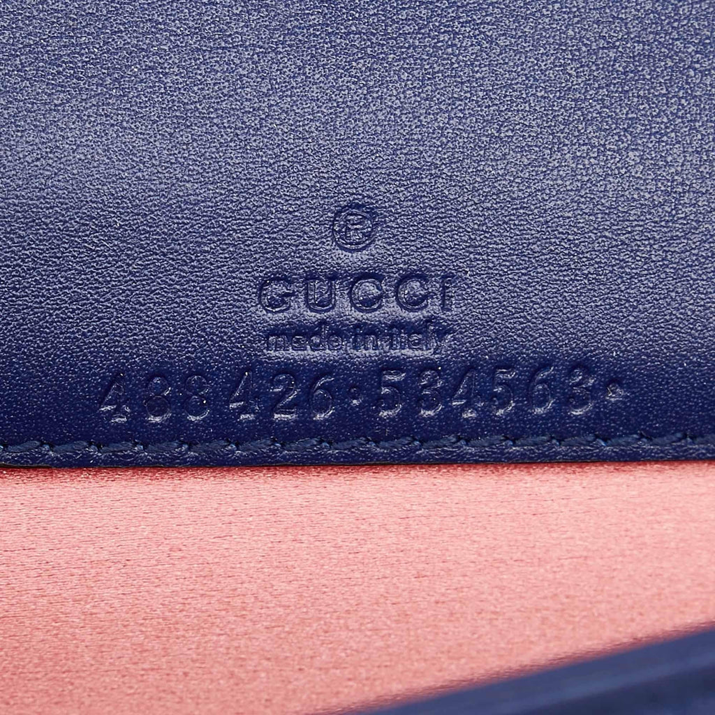 Gucci Super Mini Gucci Marmont Velvet Crossbody Bag (SHG-32500)