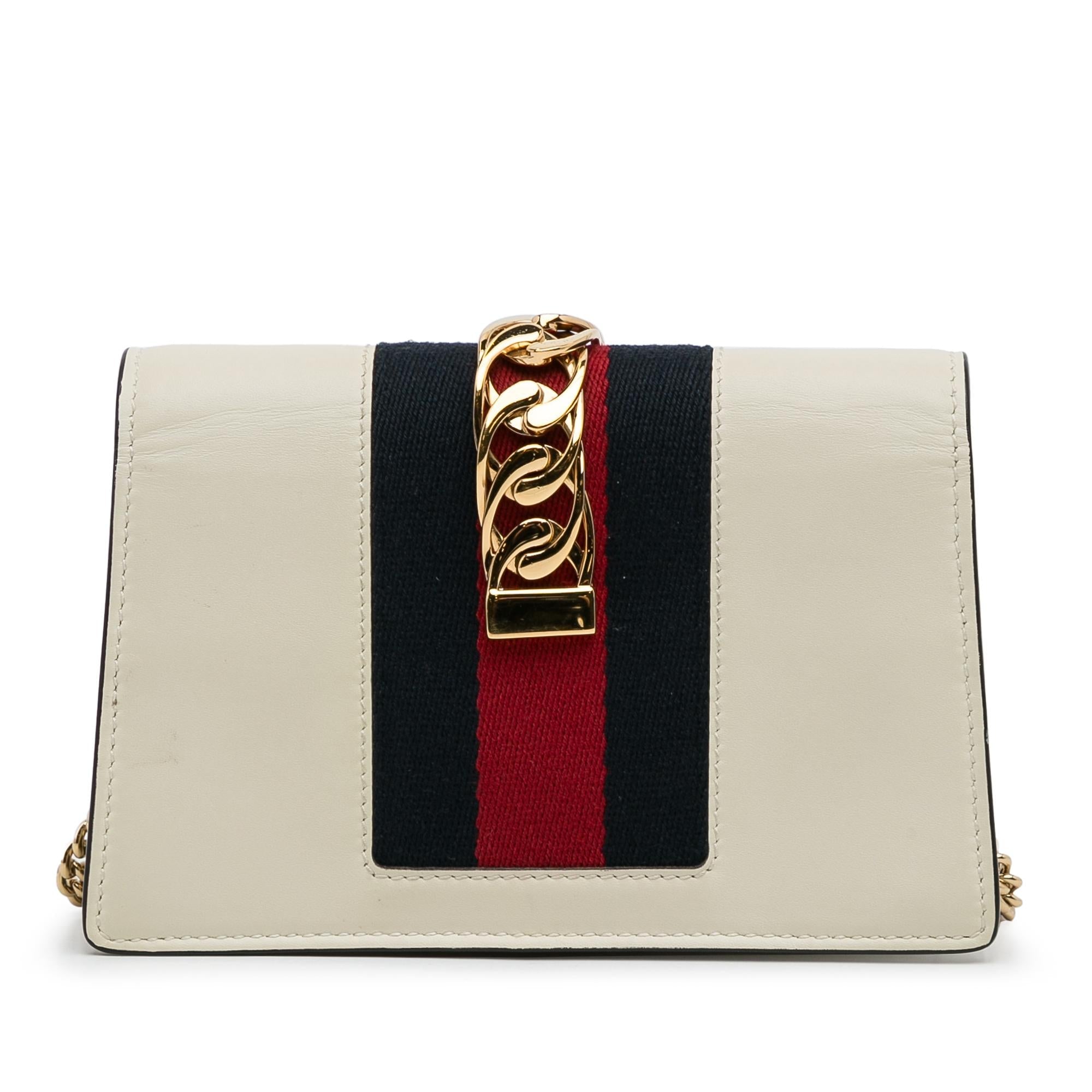 Gucci Super Mini Sylvie Chain Bag (SHG-yNIHwW)