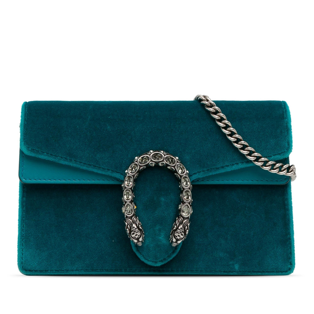Gucci Super Mini Velvet Dionysus Crossbody Bag (SHG-eHau7e)