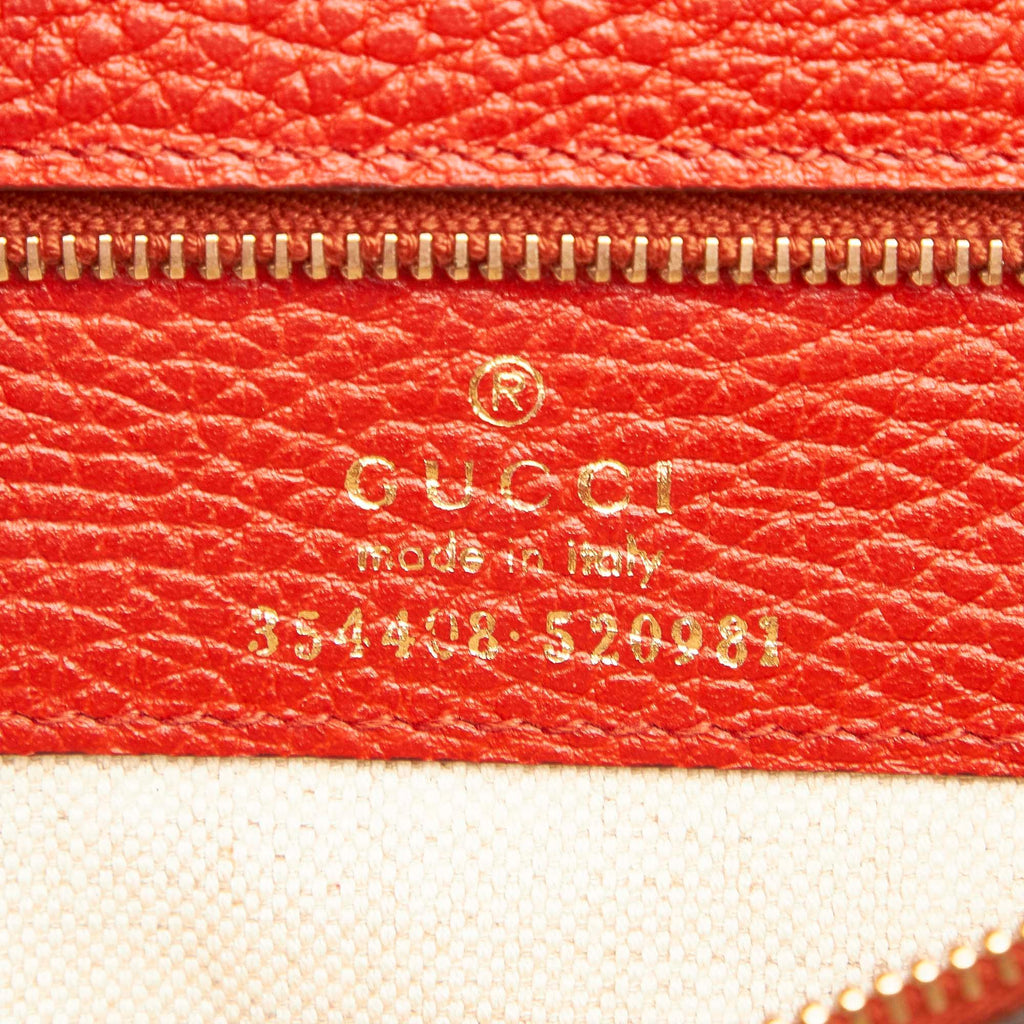 Gucci Swing Leather Tote Bag (SHG-22292)