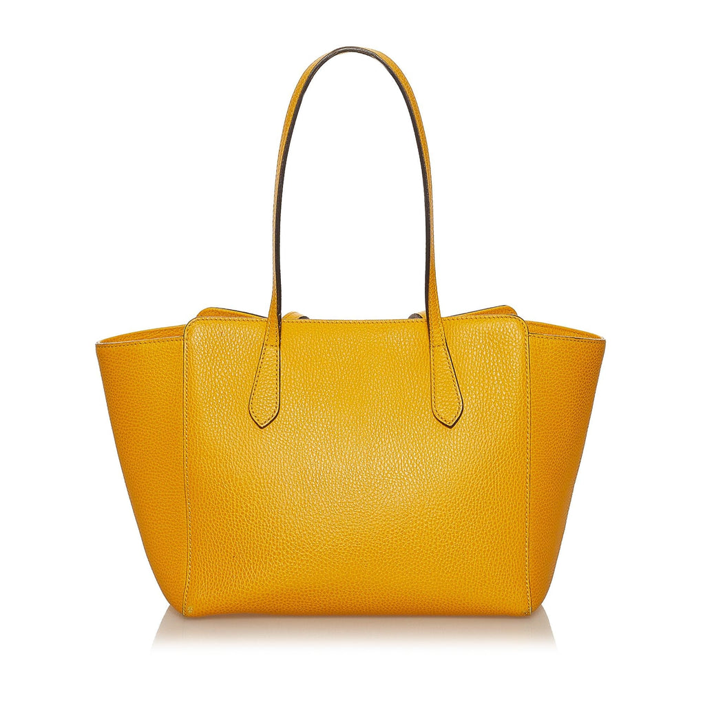 Gucci Swing Leather Tote Bag (SHG-29338)